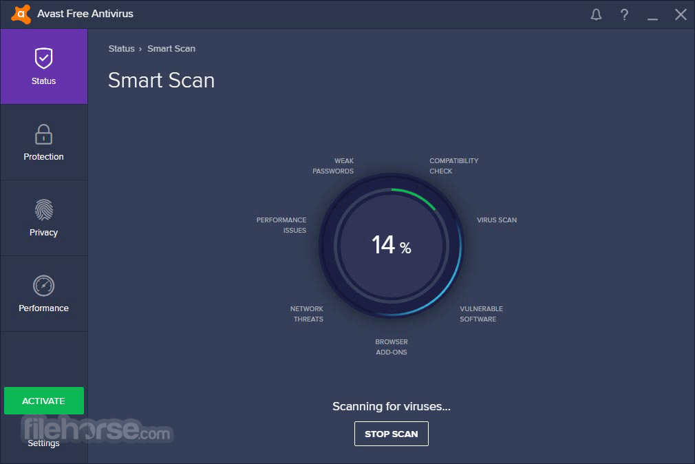 Avast Free Antivirus Screenshot 3