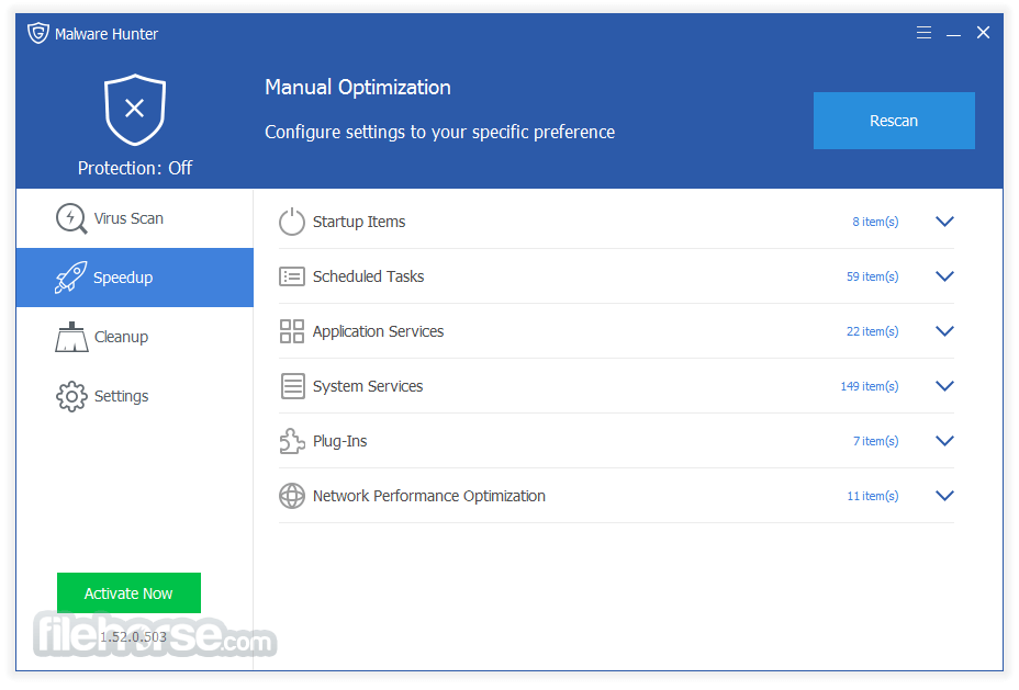 Malware Hunter 1.219.0.863 Screenshot 2