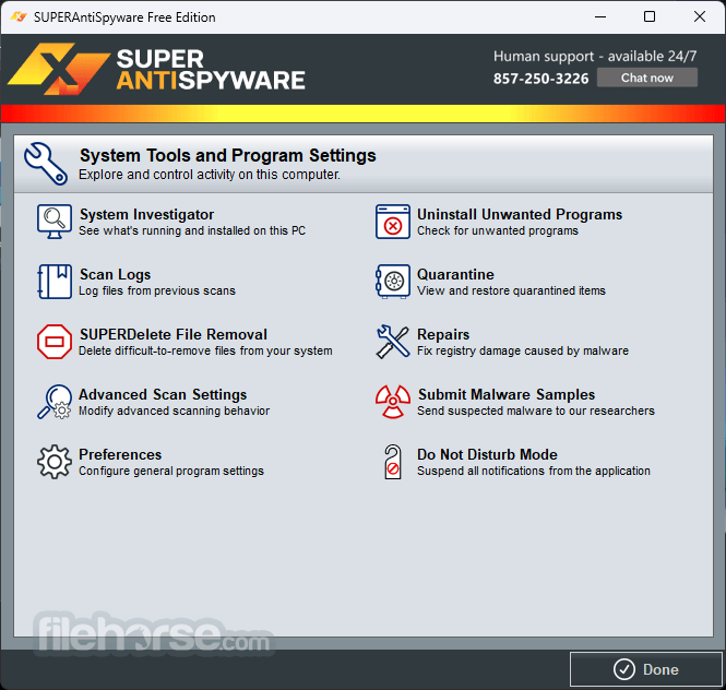 SuperAntiSpyware Pro X Screenshot 3