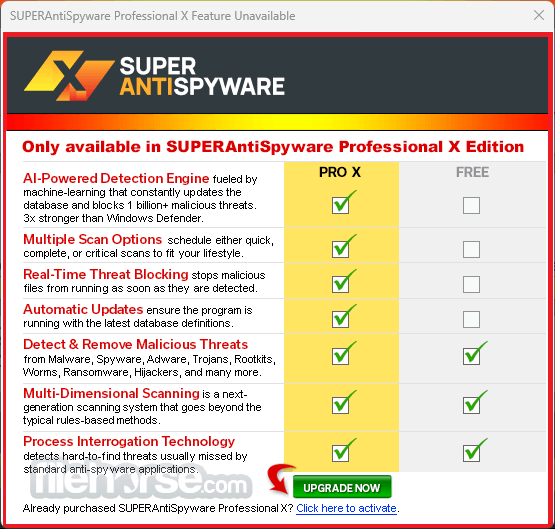 SuperAntiSpyware Pro X Screenshot 4