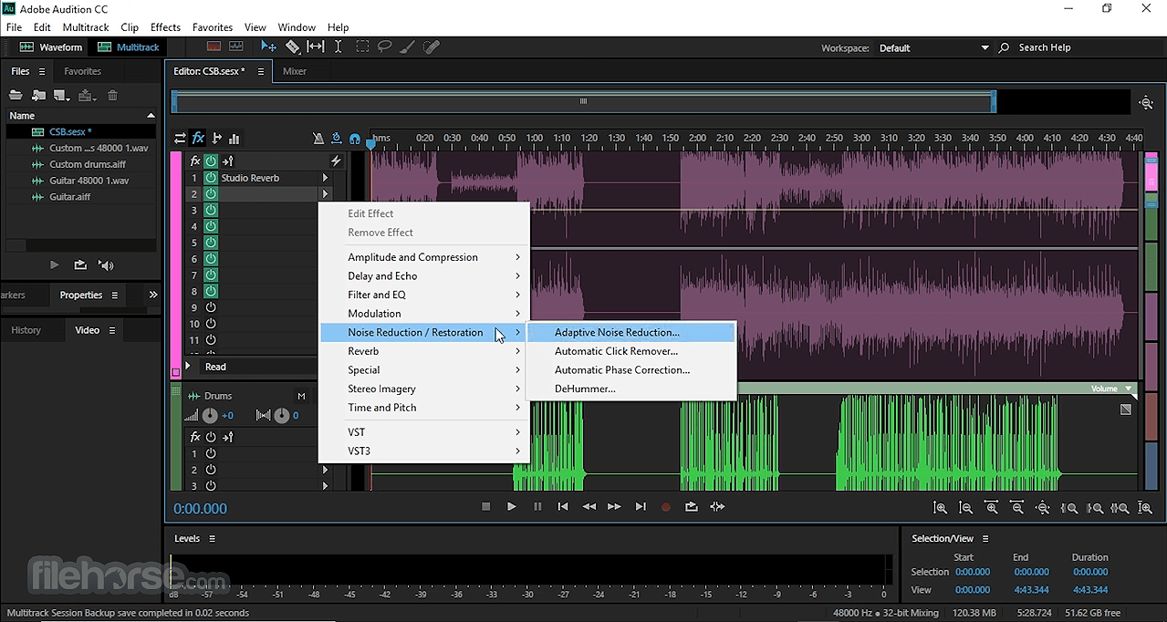 Adobe Audition Screenshot 3