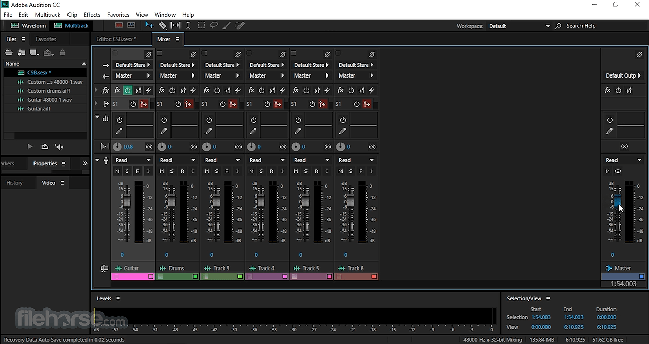 Adobe Audition Screenshot 4