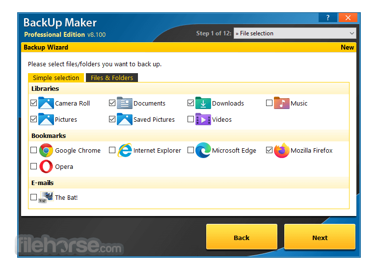 BackUp Maker Screenshot 2