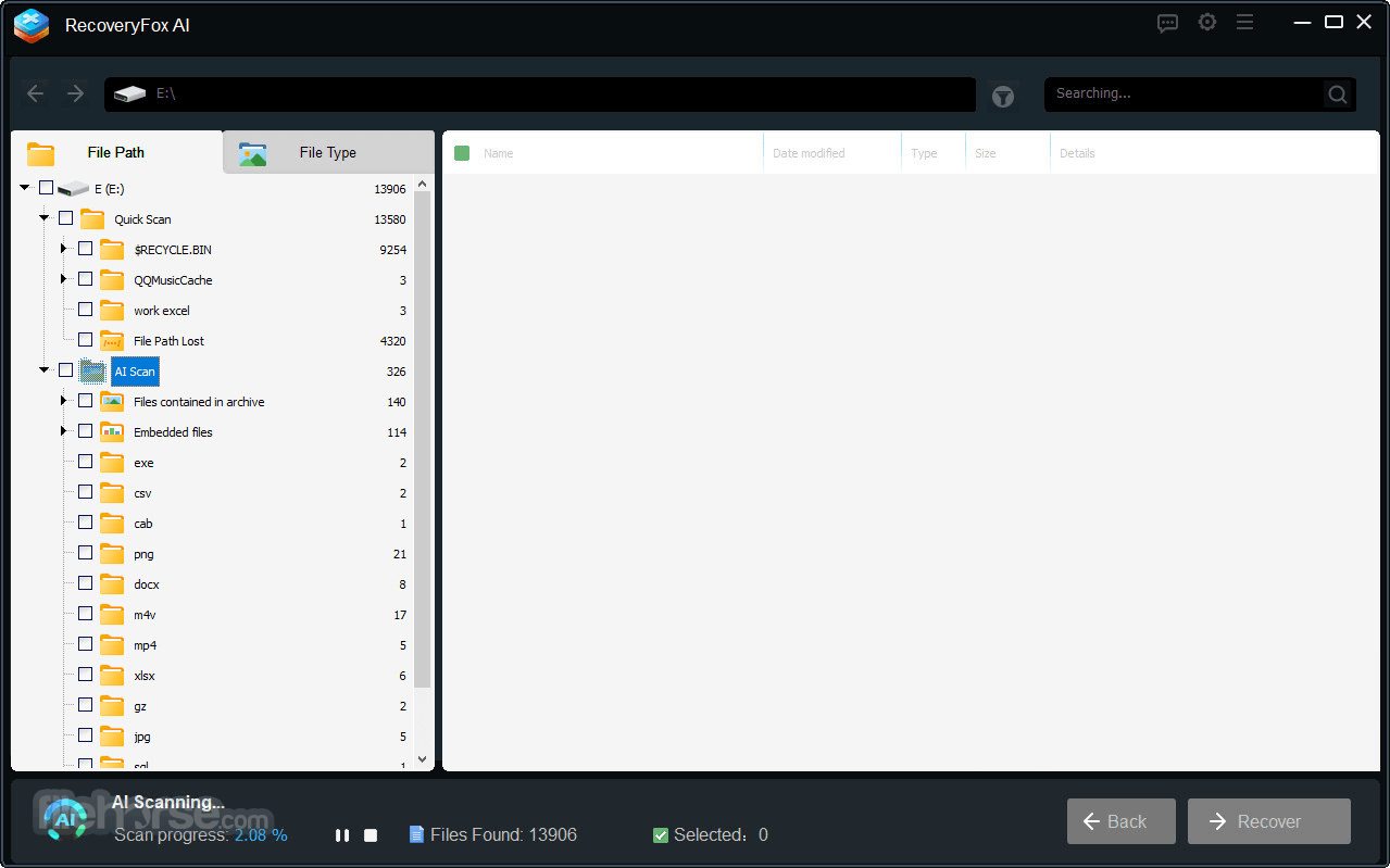 RecoveryFox AI Screenshot 2