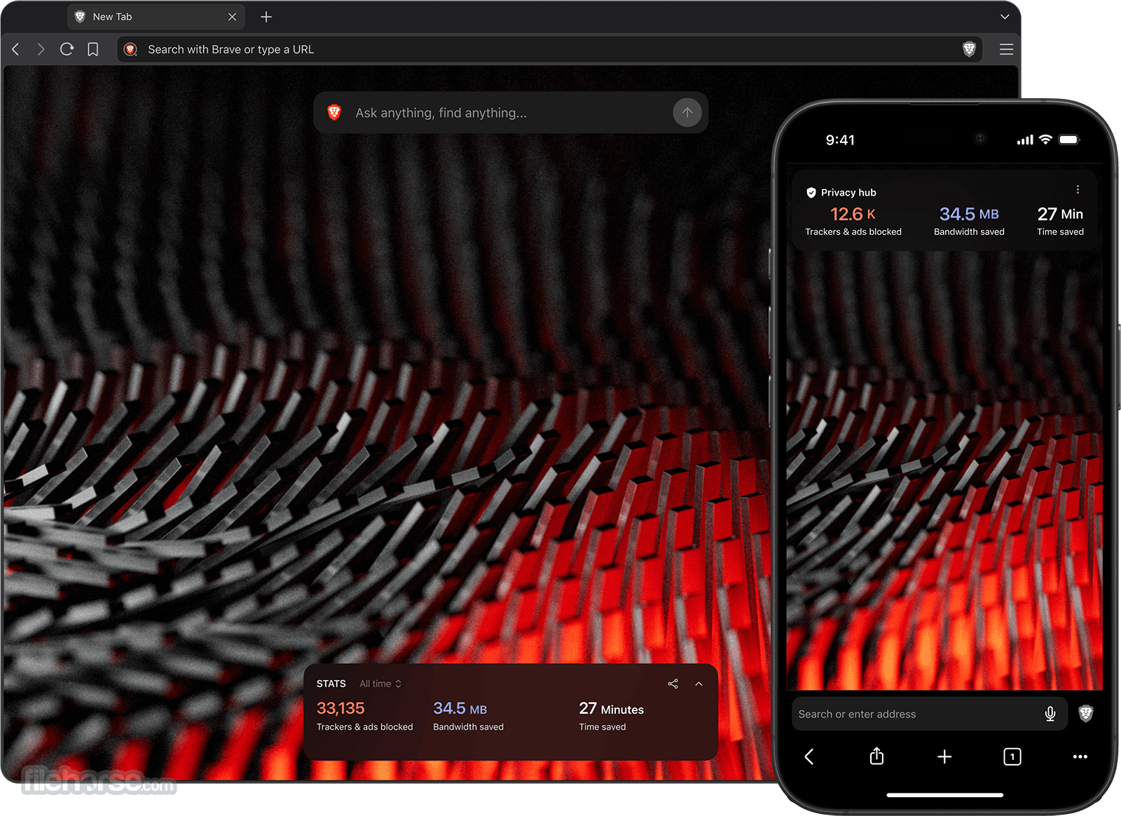 Brave Origin Screenshot 1