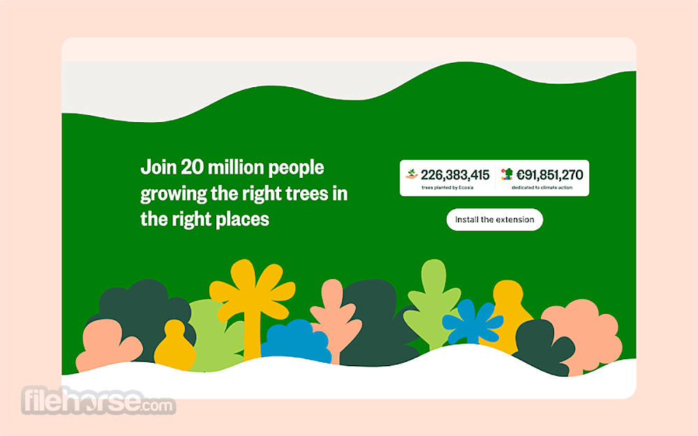 Ecosia - Browse to plant trees Screenshot 5