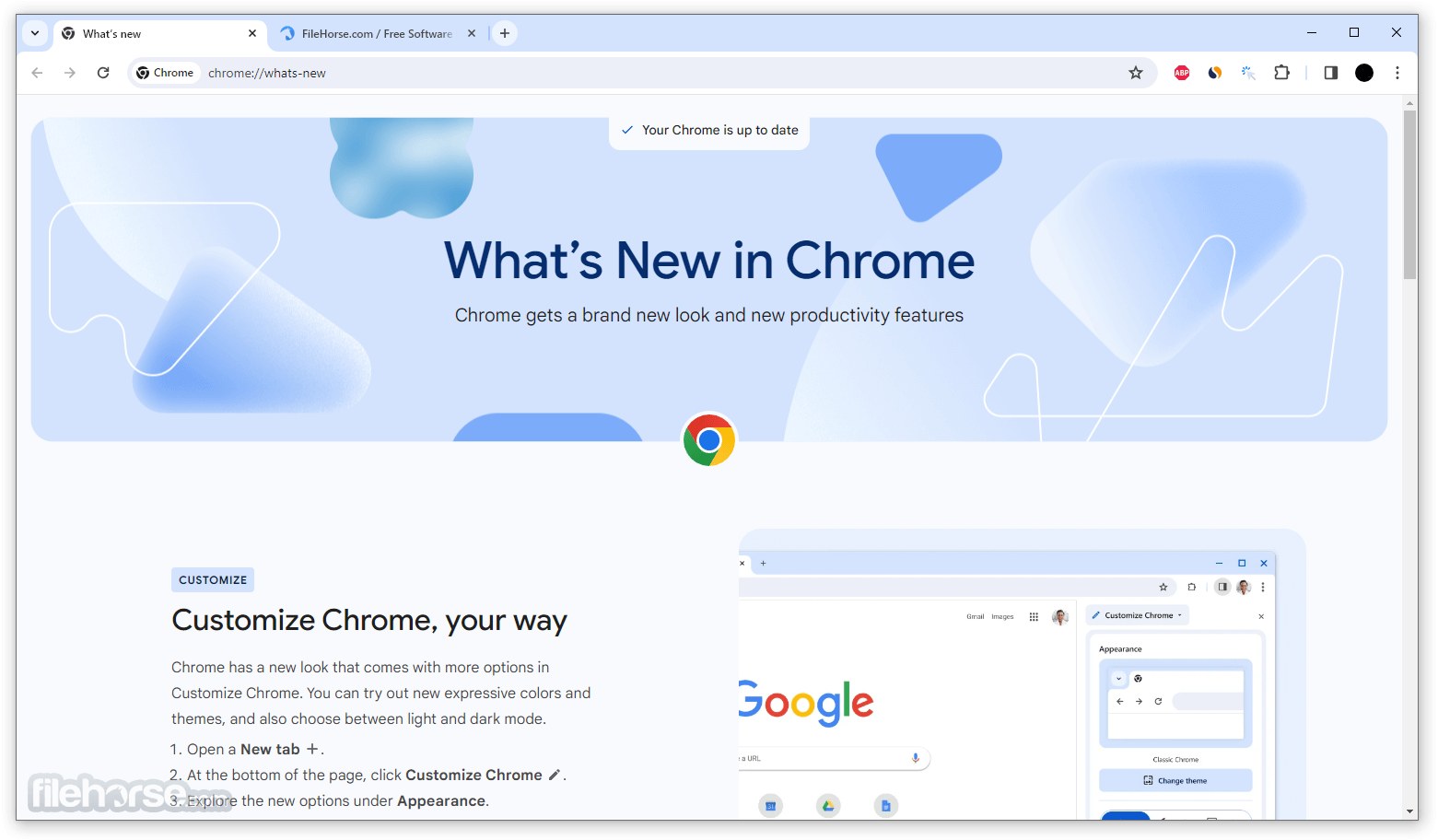 Google Chrome (64-bit) Screenshot 1