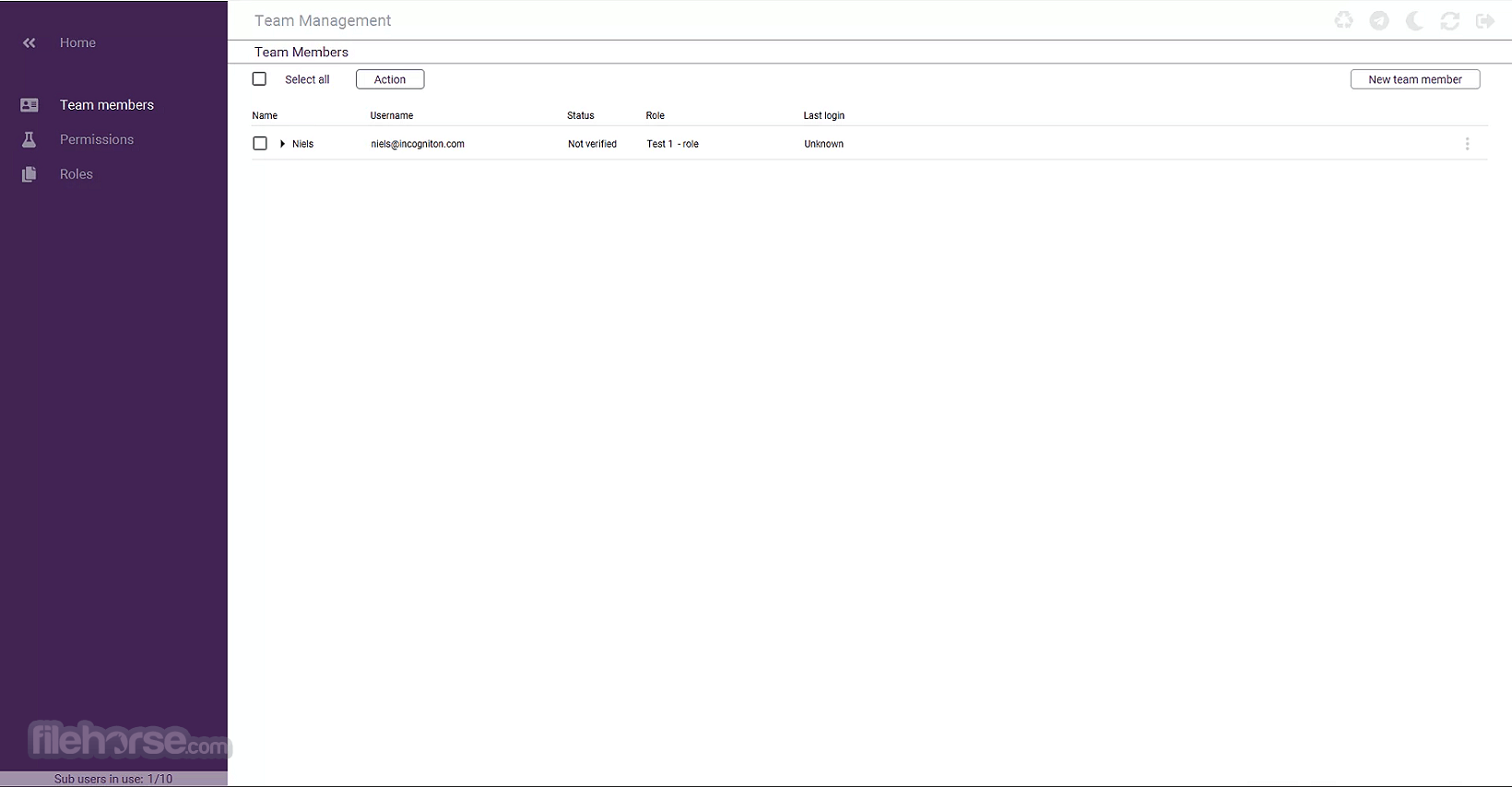 Incogniton Screenshot 3