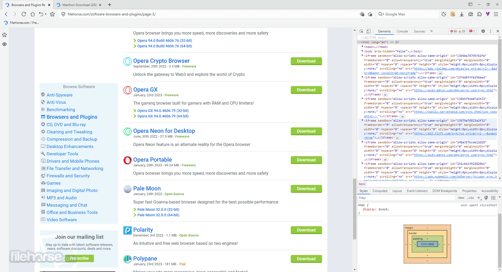 Maxthon 7.5.2.9400 Screenshot 3