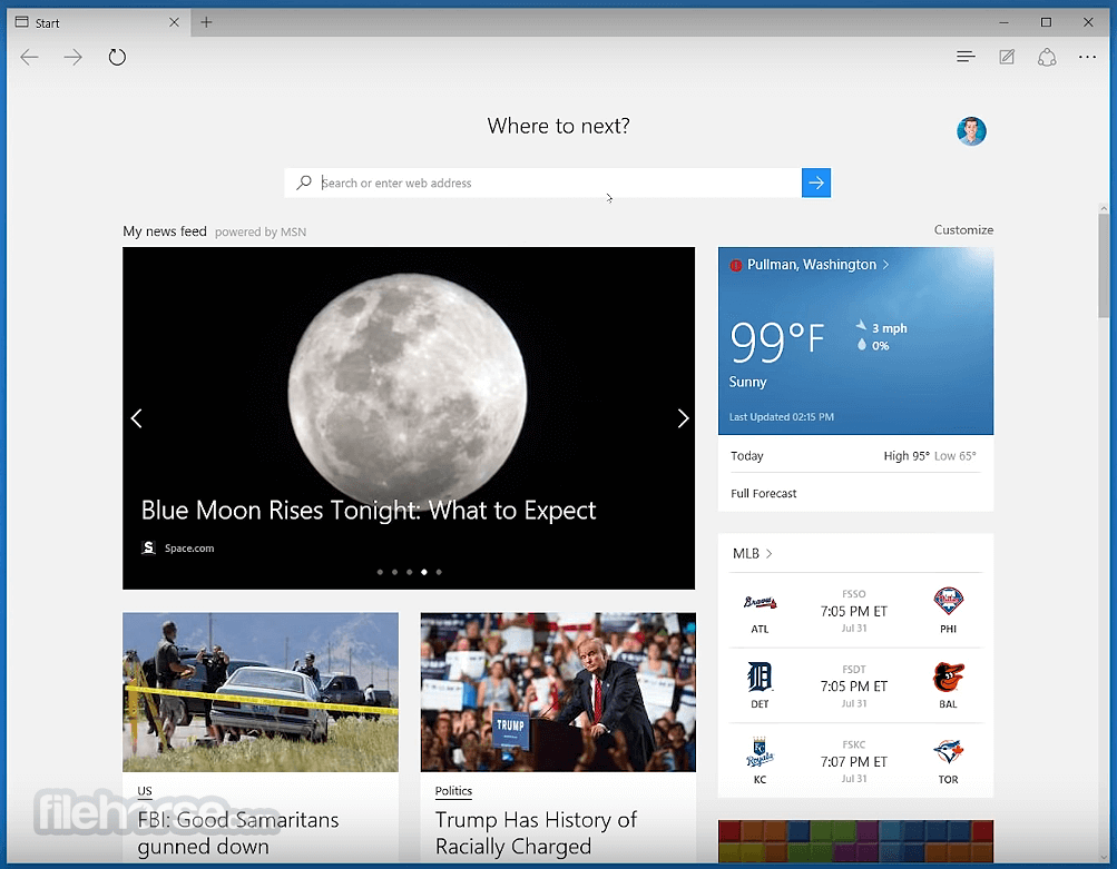 Microsoft Edge Screenshot 1