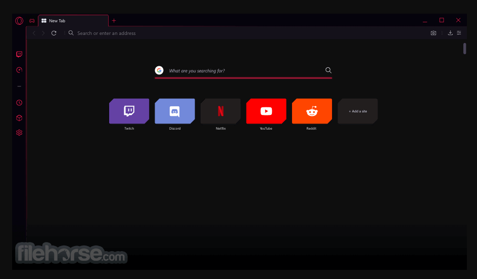 Opera GX (64-bit) Screenshot 1