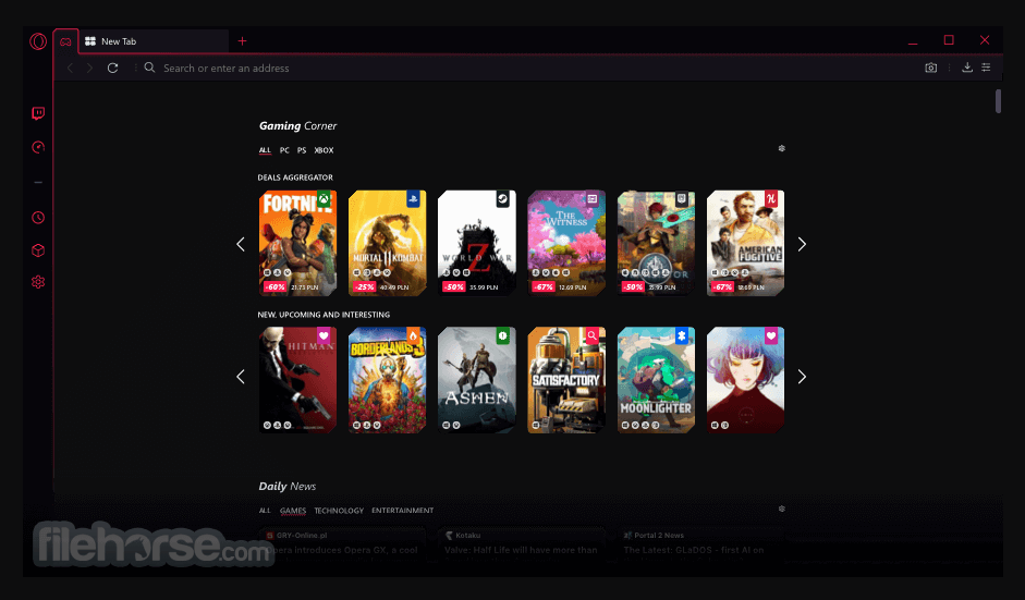 Opera GX (64-bit) Screenshot 3