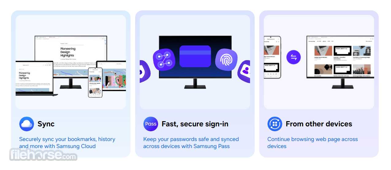 Samsung Browser for PC Screenshot 2
