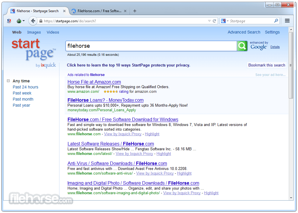Tor Browser 15.0.19 Screenshot 2