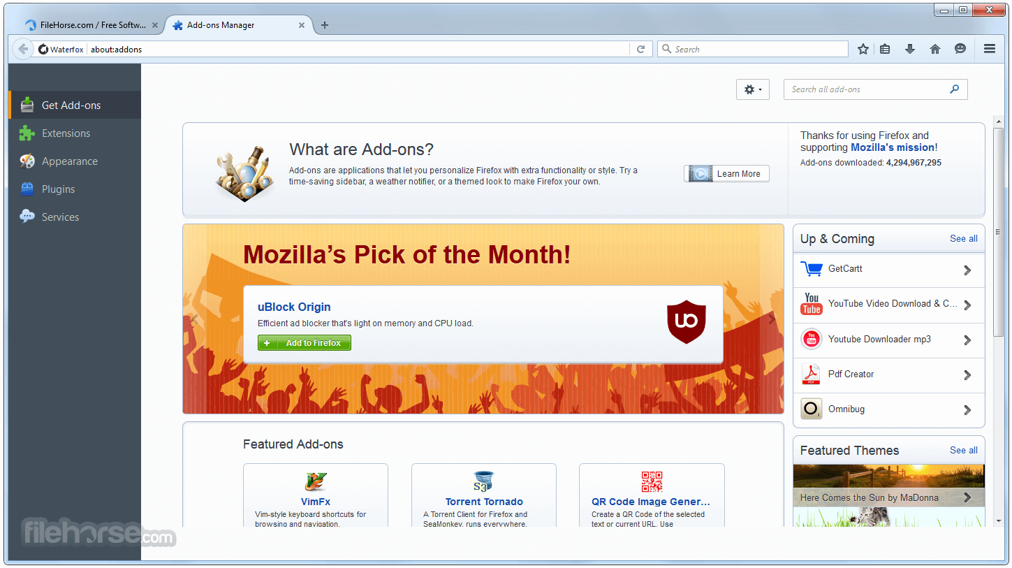 Waterfox G6.6.17 Screenshot 3