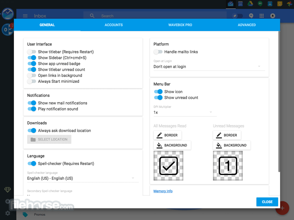 Wavebox 151.2.148.2 Screenshot 2
