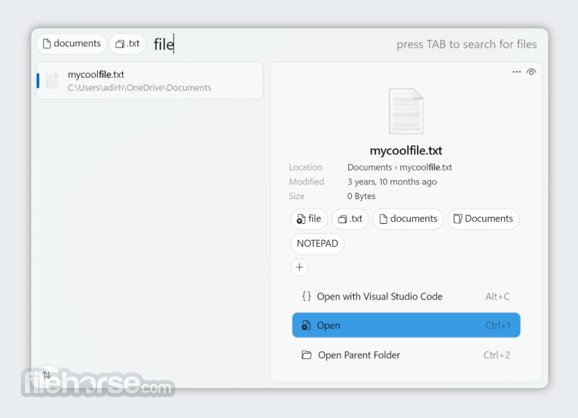 Fluent Search Screenshot 5