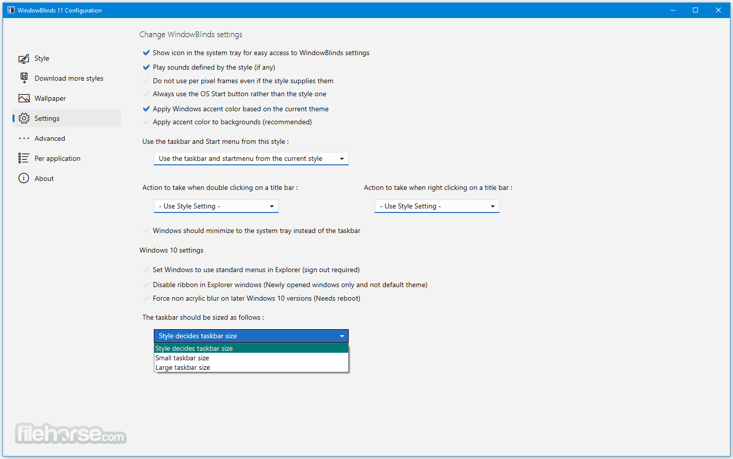 WindowBlinds Screenshot 4