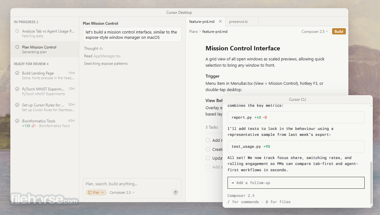 Cursor Screenshot 1