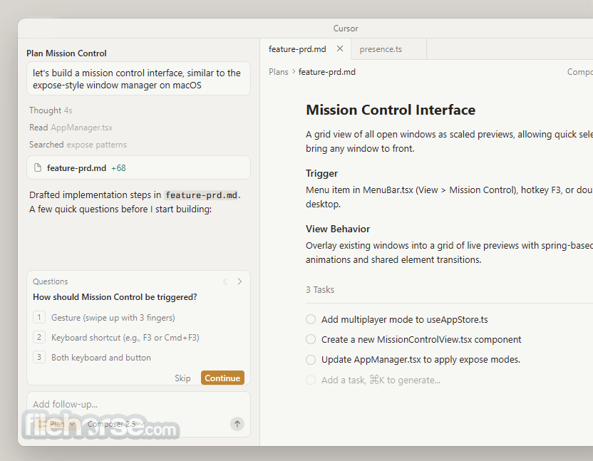 Cursor Screenshot 2