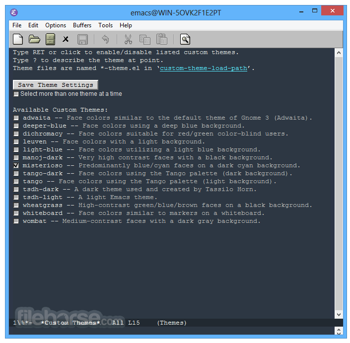Emacs 30.2 Screenshot 5