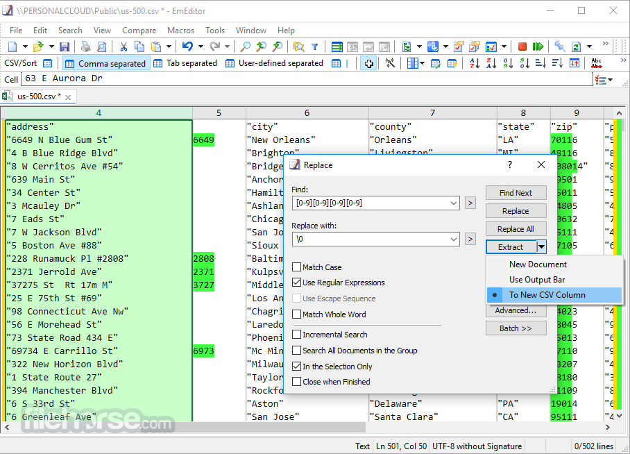 EmEditor Professional Screenshot 1
