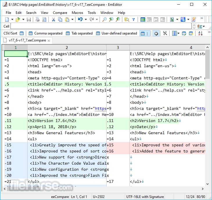 EmEditor Professional Screenshot 3