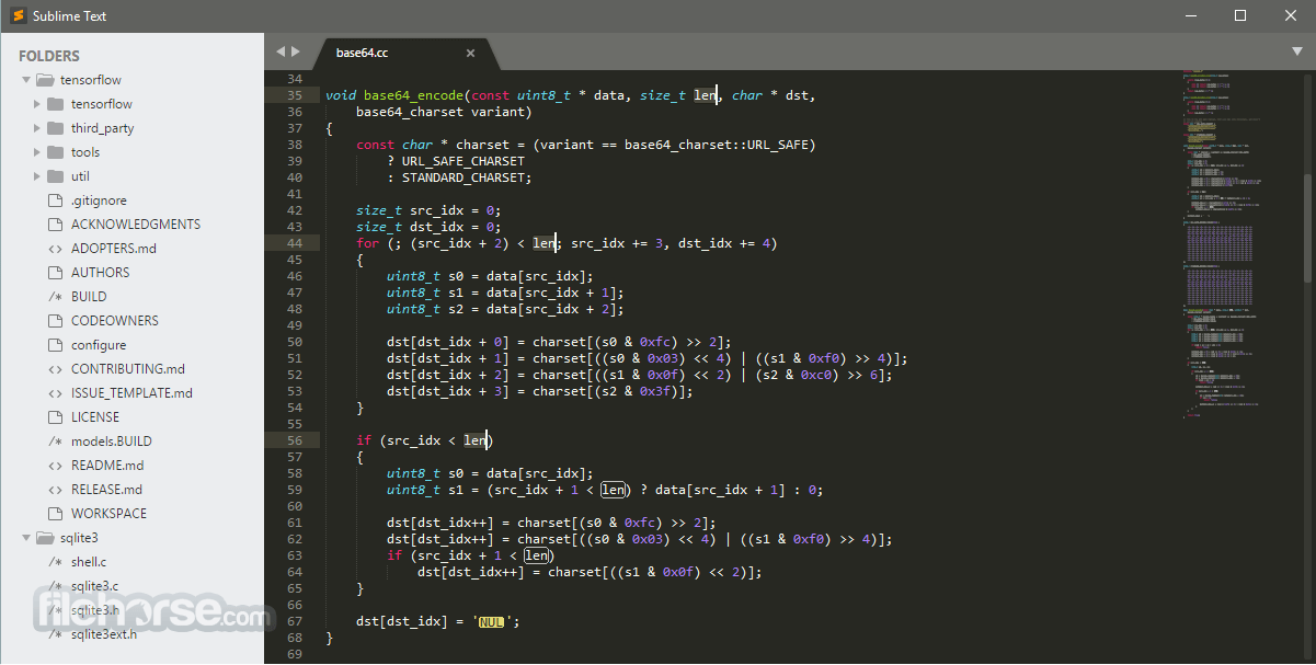 Sublime Text Screenshot 1