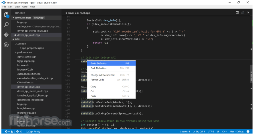 Visual Studio Code 1.132.0 (64-bit) Screenshot 3