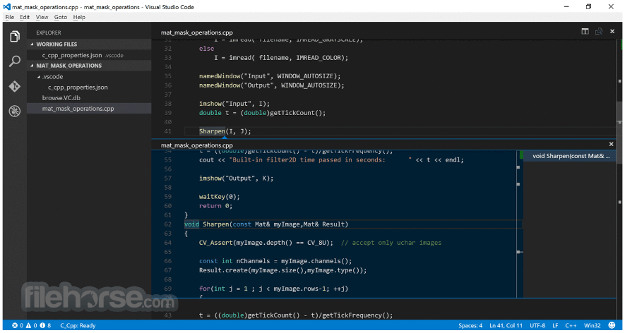 Visual Studio Code 1.132.0 (64-bit) Screenshot 4