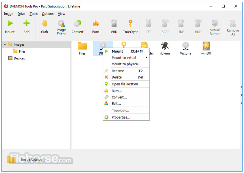 DAEMON Tools Pro Screenshot 2