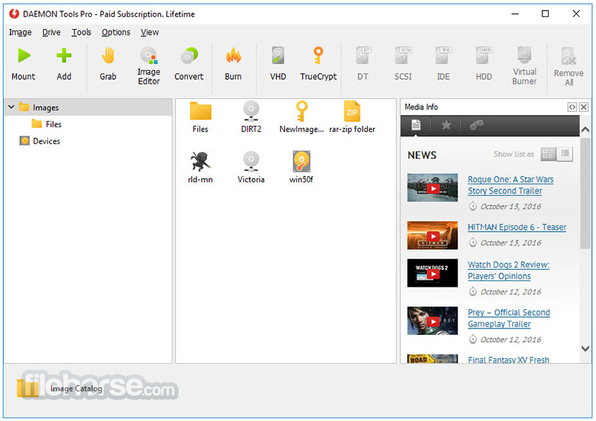 DAEMON Tools Pro Screenshot 3