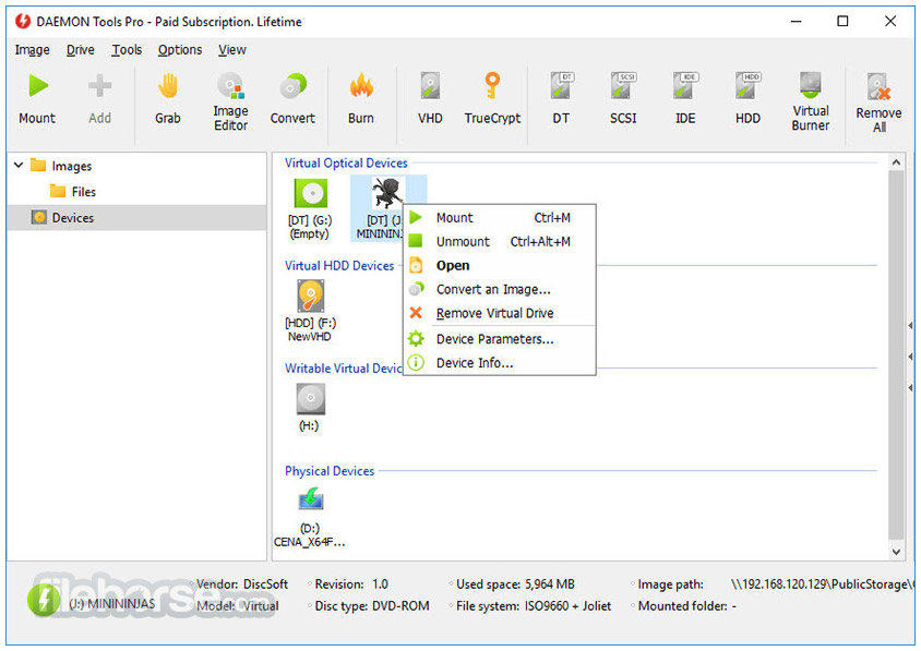 DAEMON  Tools Pro 8.3.1 Screenshot 4
