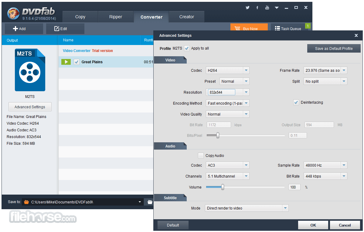 DVDFab 13.0.6.5 (64-bit) Screenshot 3