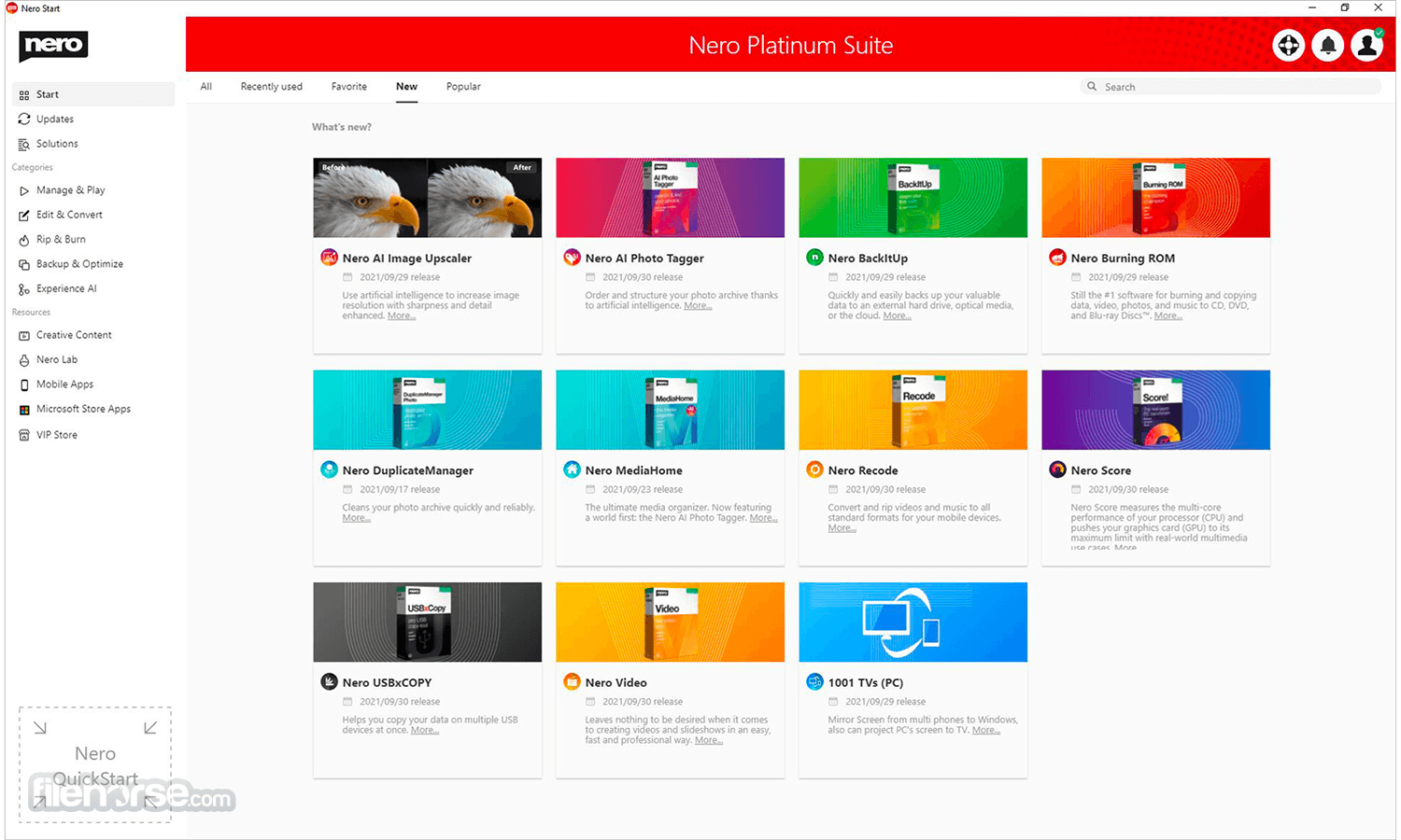 Nero Platinum Suite 2026 Screenshot 2