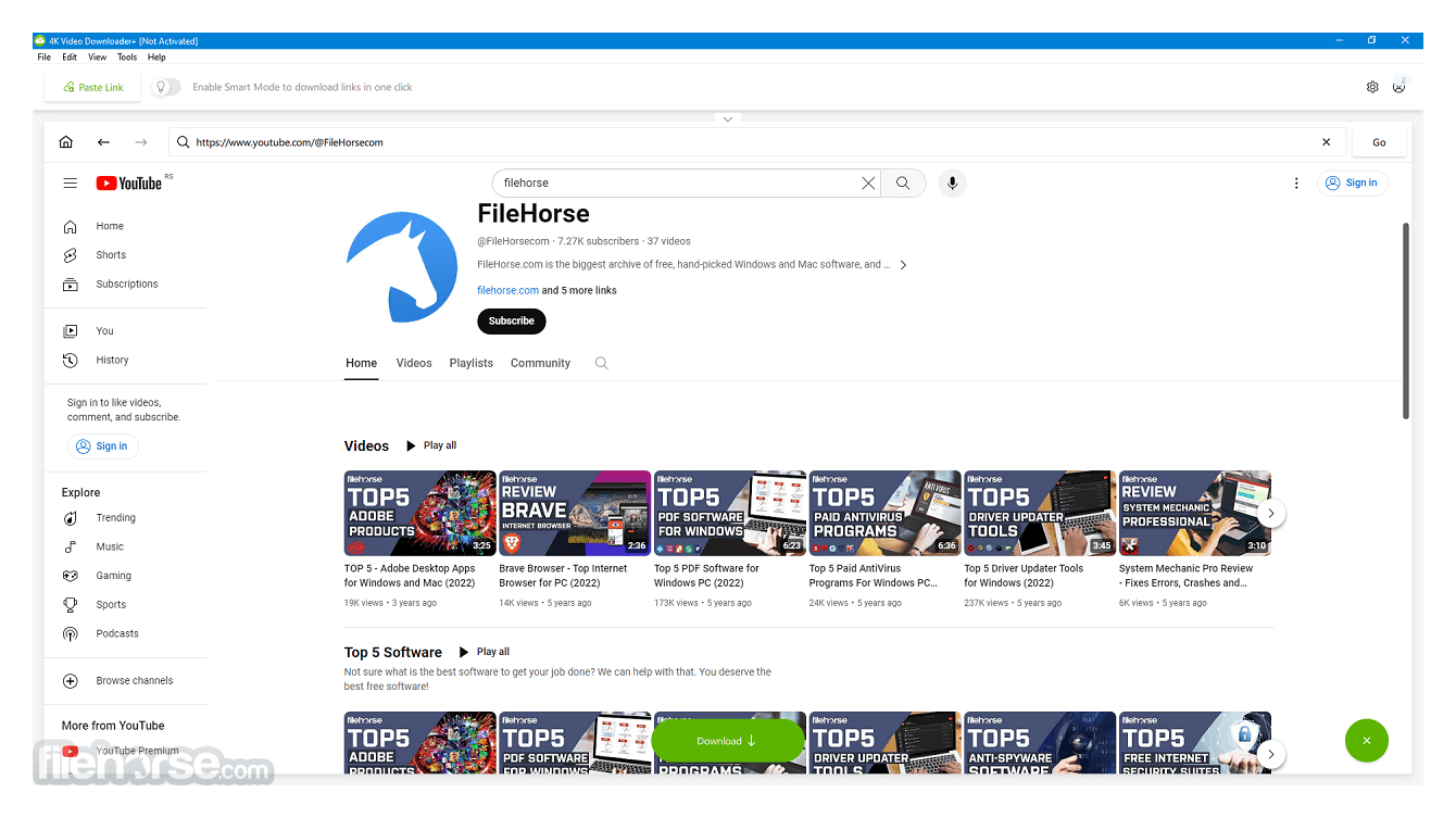 4K Video Downloader+ (64-bit) Screenshot 3