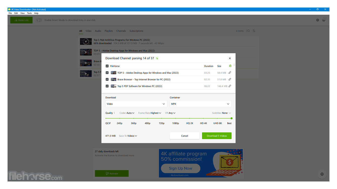 4K Video Downloader+ (64-bit) Screenshot 4