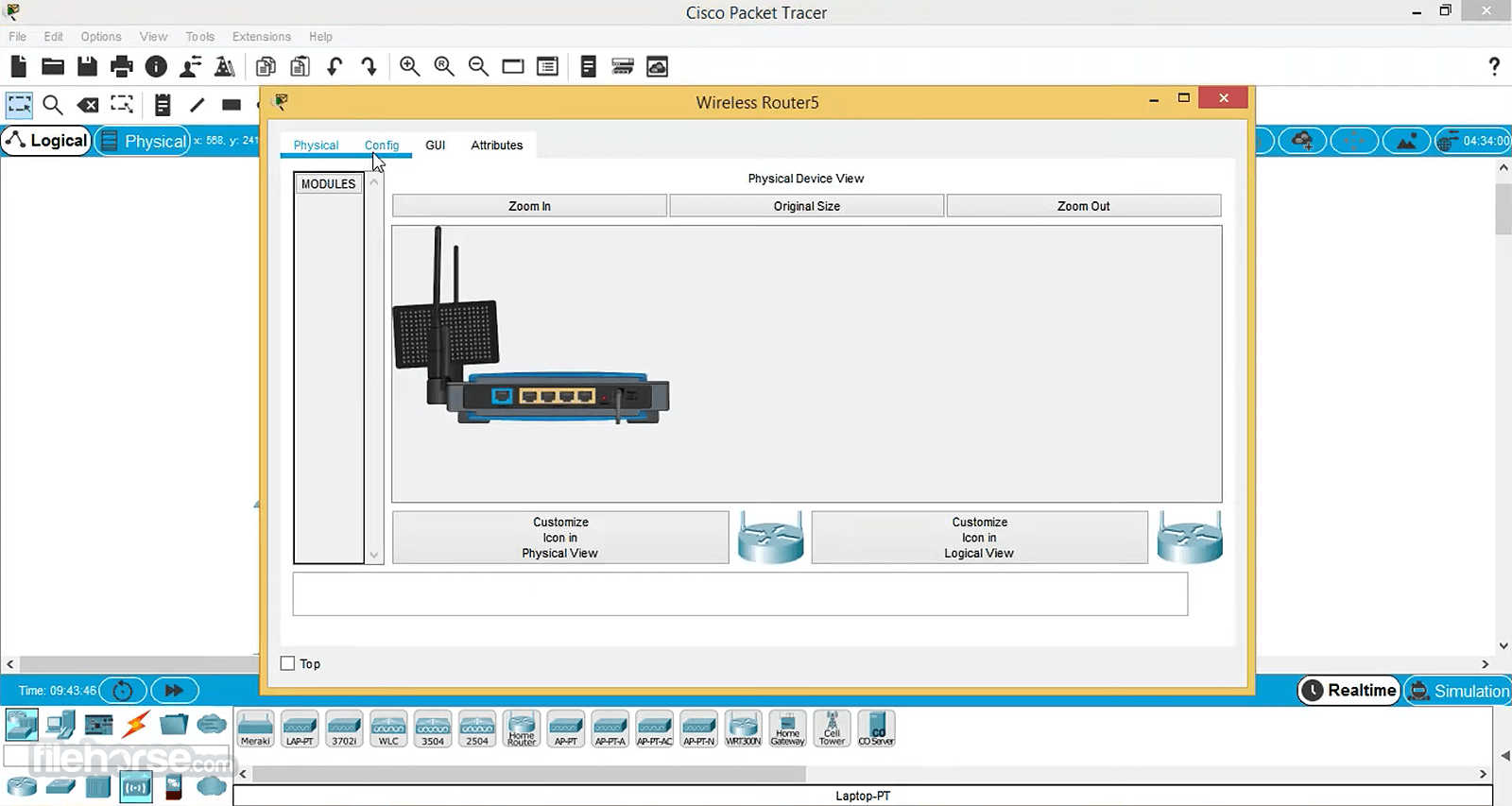 Cisco Packet Tracer (64-bit) Screenshot 2