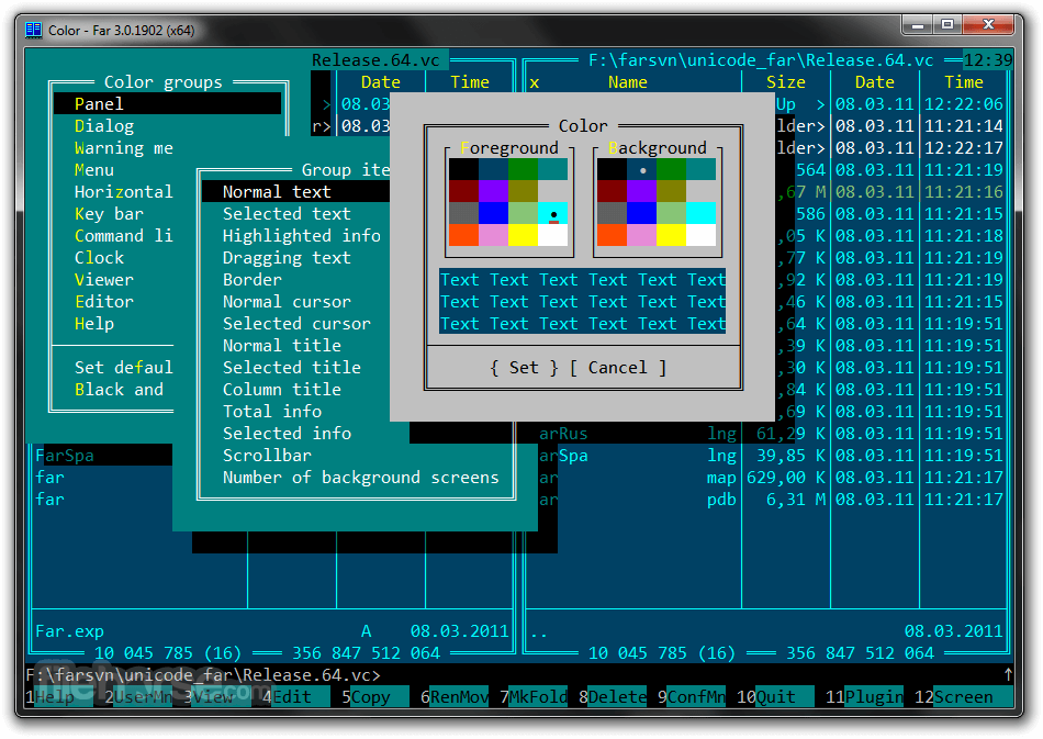 Far Manager 3.0 Build 6699 (64-bit) Screenshot 5