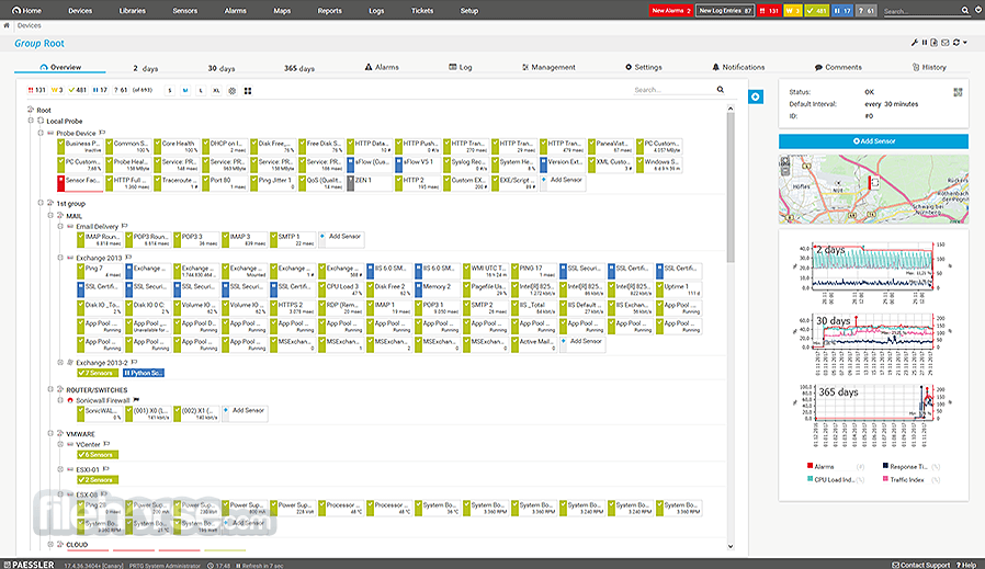 PRTG Network Monitor Screenshot 3