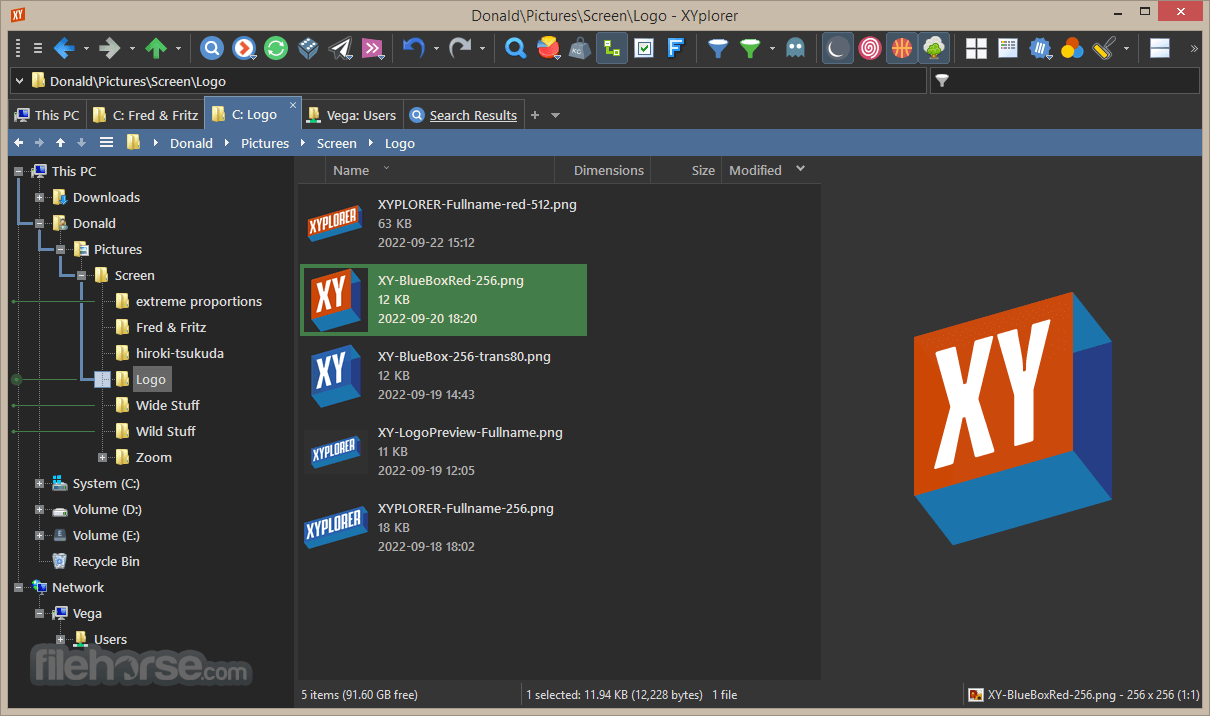 XYplorer 28.30 Screenshot 1