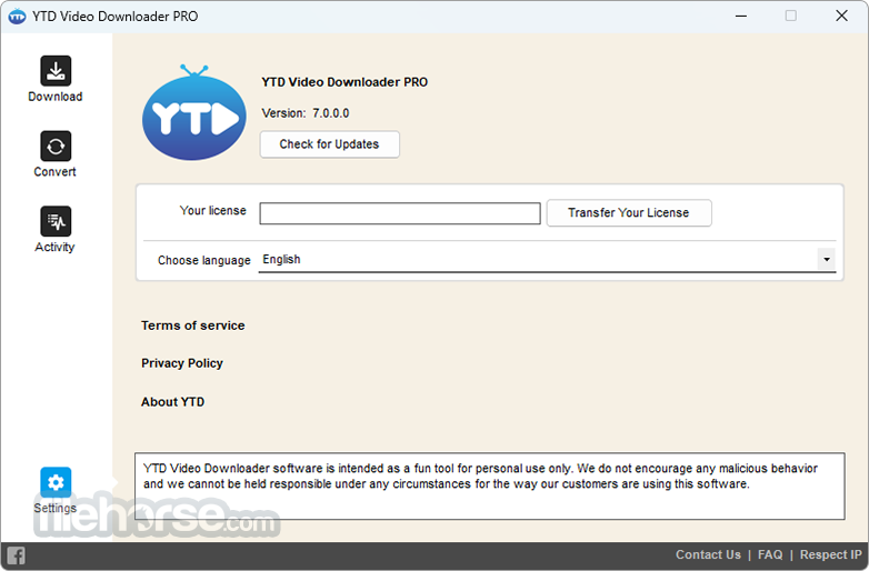 YTD Video Downloader 7.6.12.0 Screenshot 4