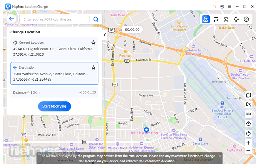 MagFone Location Changer Screenshot 3