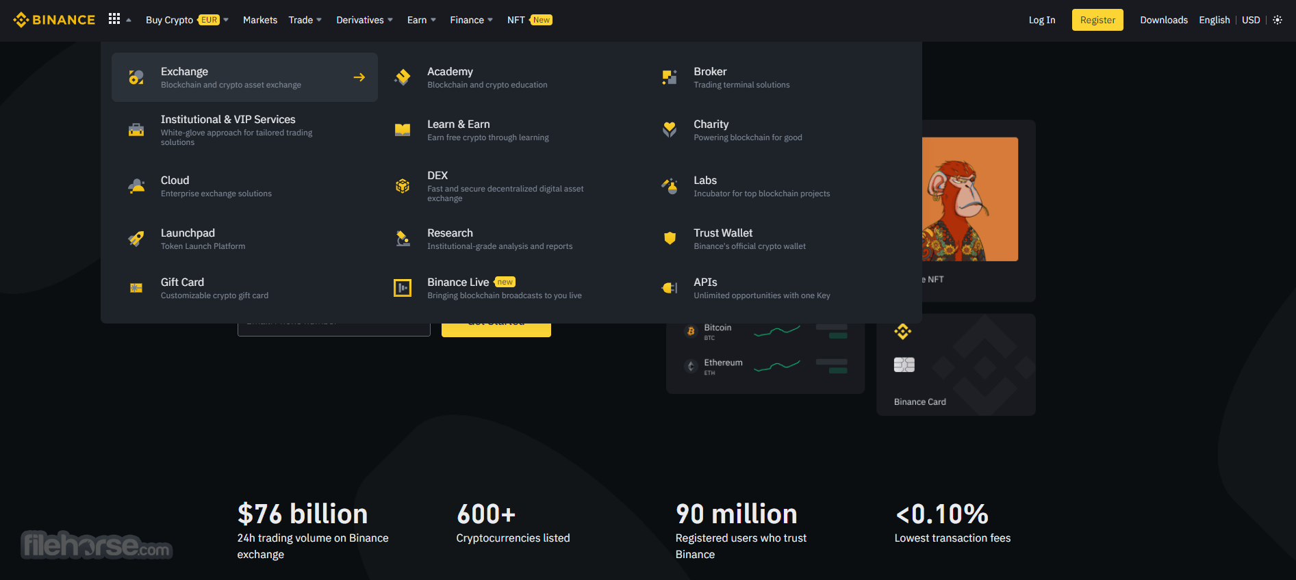 Binance Screenshot 1