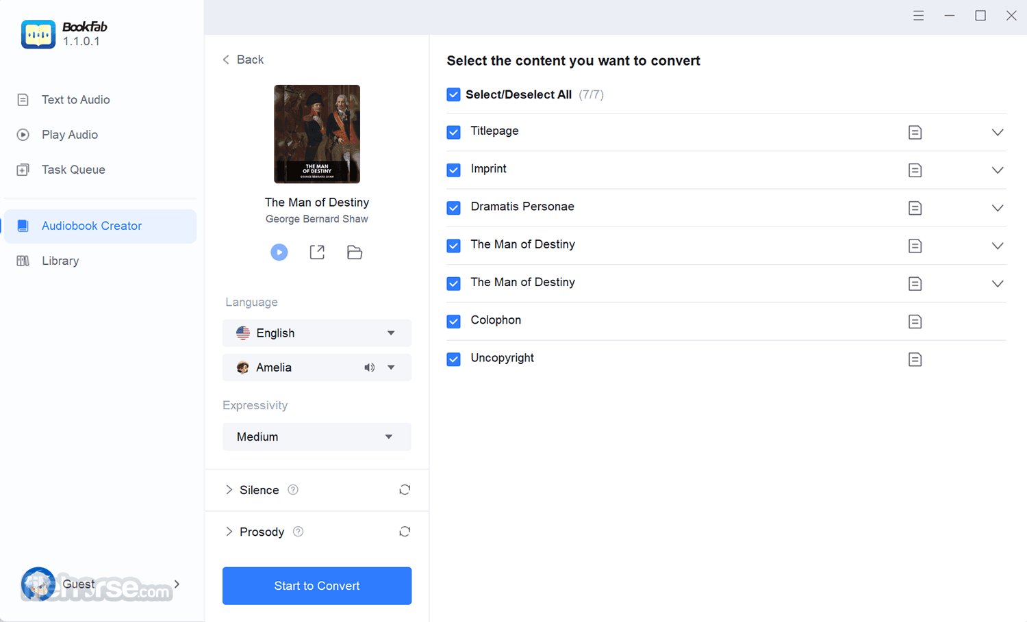 BookFab Screenshot 2