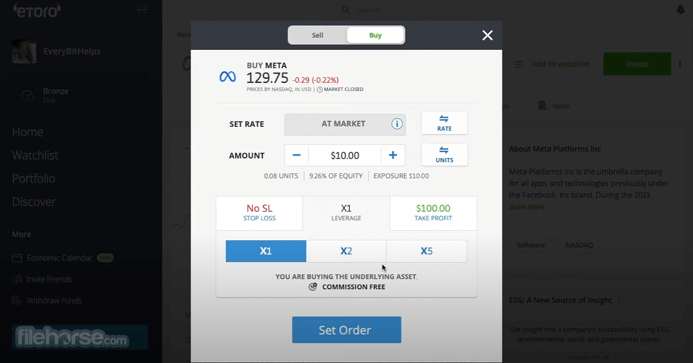 eToro Screenshot 4