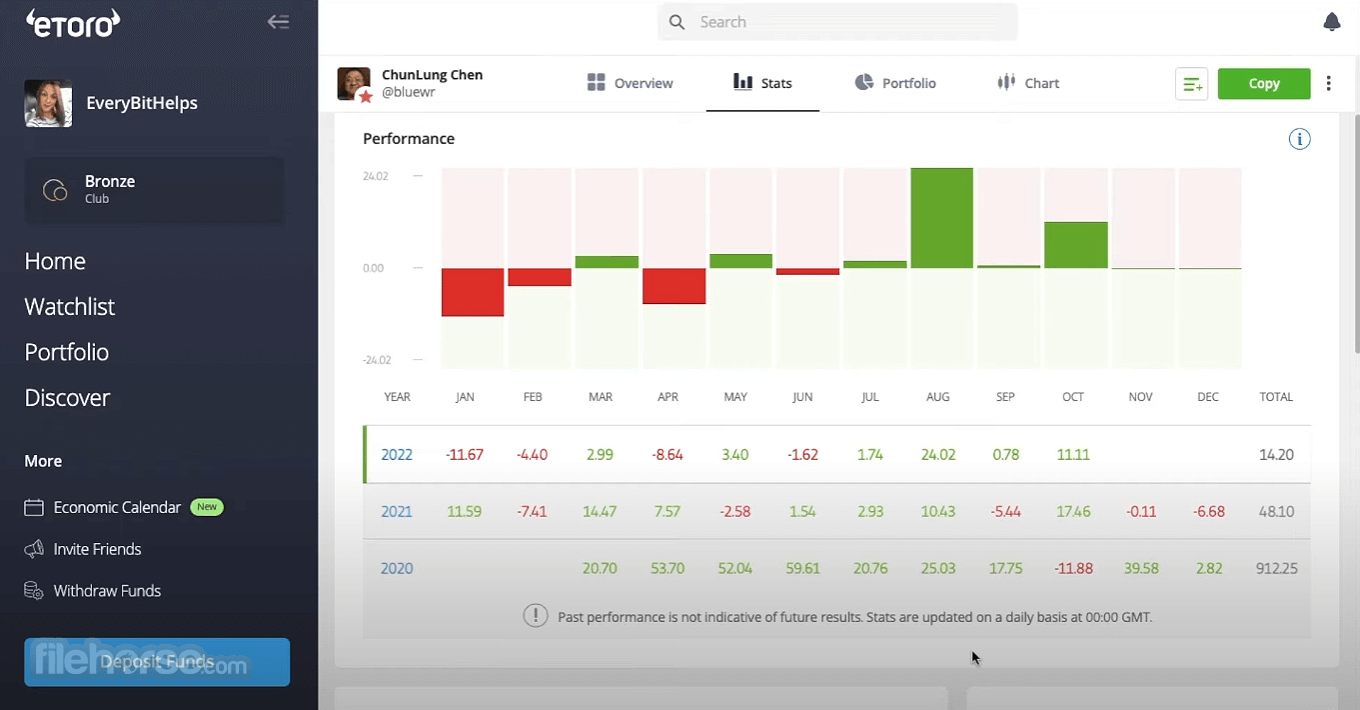 eToro Screenshot 5