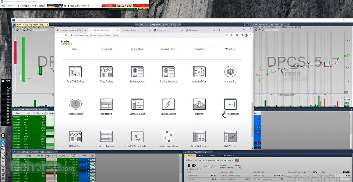 Trade Ideas Screenshot 4
