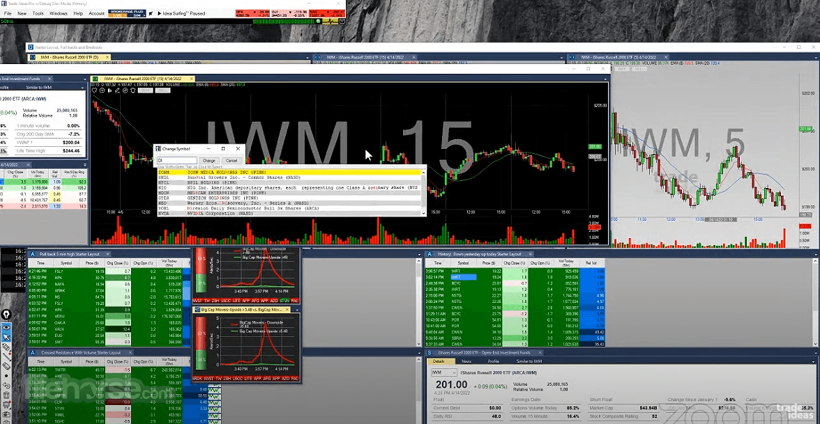 Trade Ideas Screenshot 5
