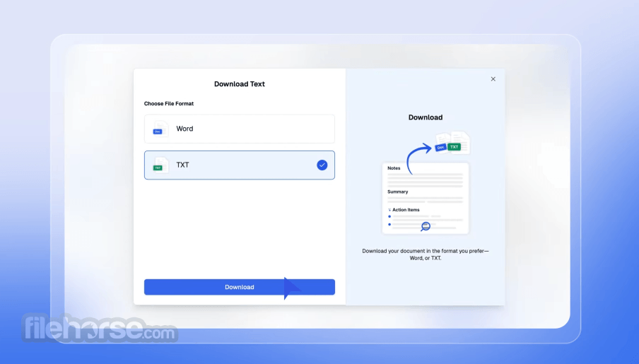Transkriptor Screenshot 5
